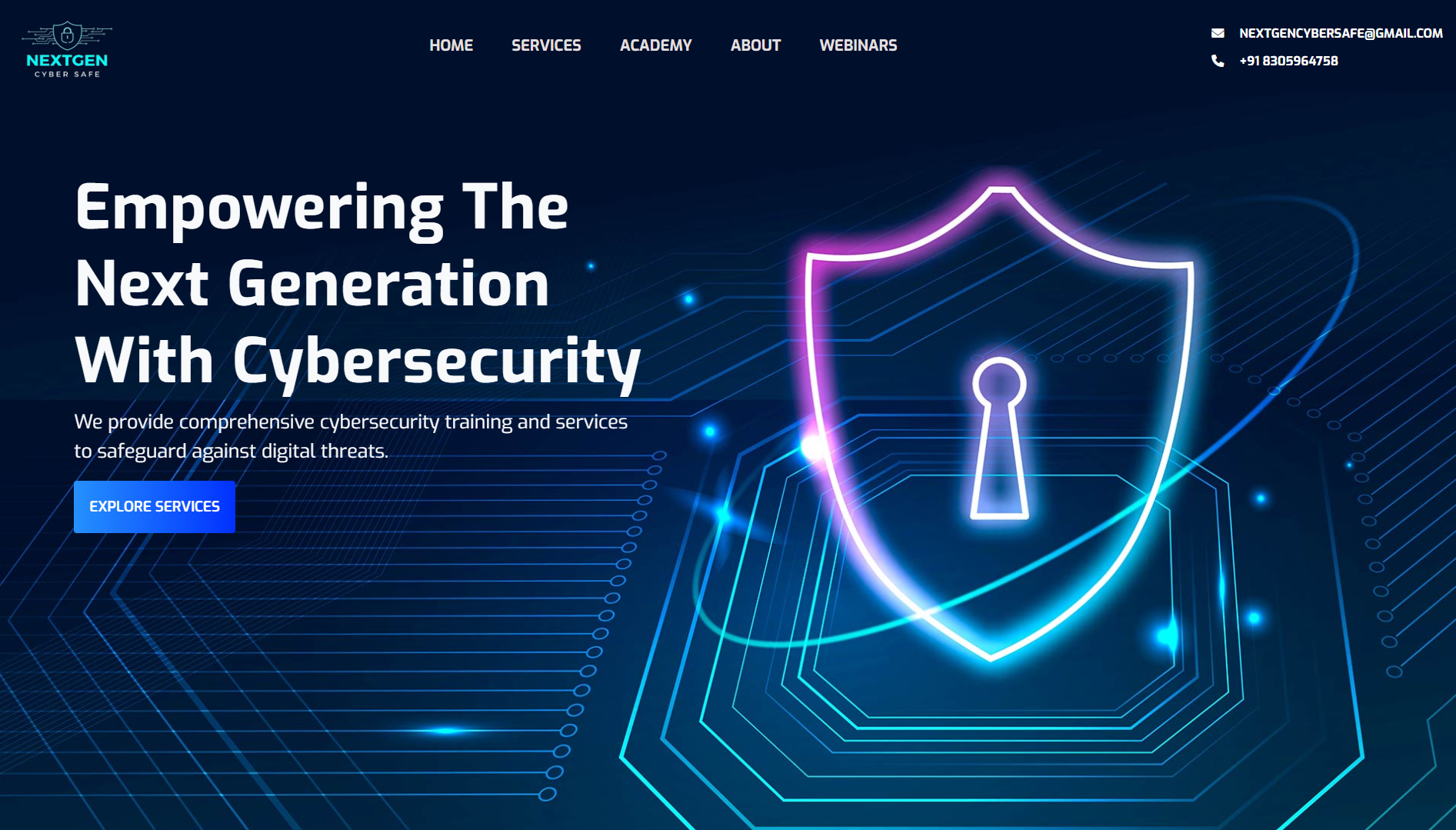 Next-Gen CyberSafe Website